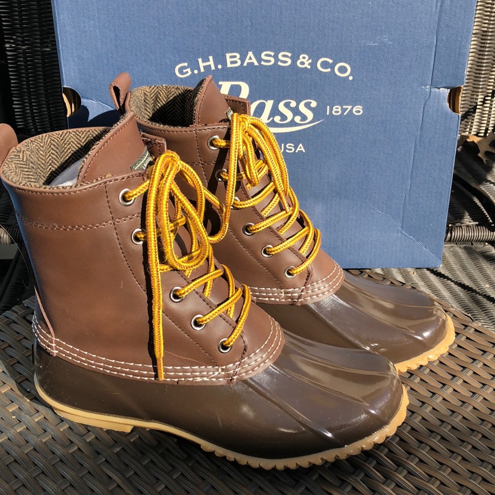 Bass “Harlequin” Duck Boots